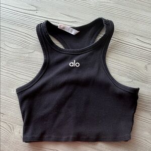 ALO Yoga Black Crop Top